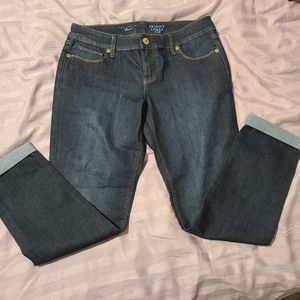 The Limited Skinny Ankle jeans. Dark wash. 6